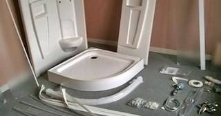 Установка душевой кабины Карабулак, цена от 3002 руб.